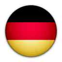 Flagge von Deutschland zur Kennzeichnung der Service Sprache.